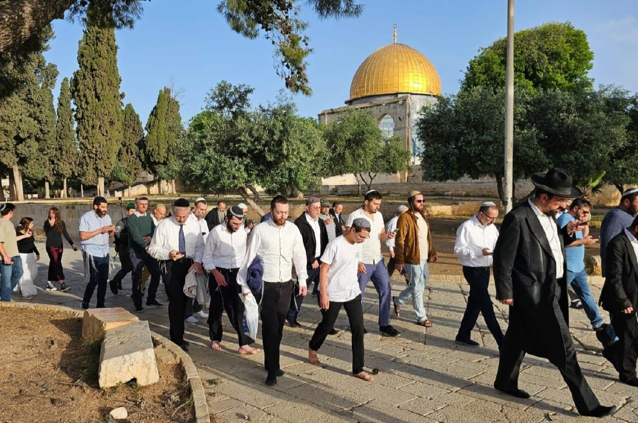 Extremist Jewish settlers storm Aqsa Mosque under police protection