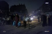 تقرير مصور/ ليالي غزّة تغرق في الظلام وسط الدمار الواسع