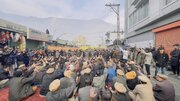 گلگت بلتستان میں شیعہ نوجوانوں کی غیرقانونی گرفتاریوں کے خلاف ہزاروں افراد کا بڑا احتجاجی مارچ
