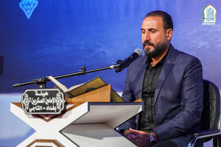 تقرير مصور/ العتبة الكاظمية المقدسة تقيم ختمة قرآنية بمناسبة وفاة السيدة أم البنين (ع)