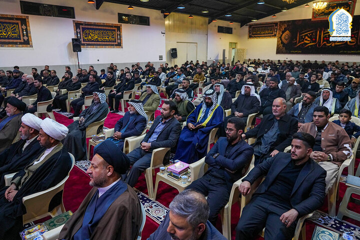 تقرير مصور/ العتبة الكاظمية المقدسة تقيم ختمة قرآنية بمناسبة وفاة السيدة أم البنين (ع)