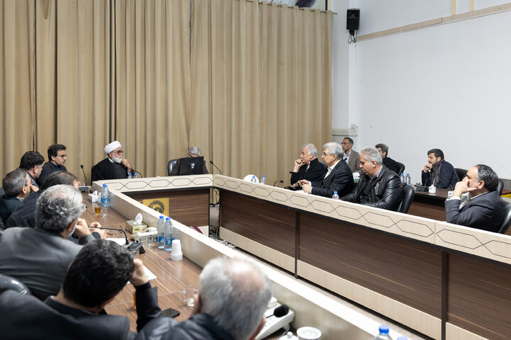 Photos: Custodian of Astan Quds Razavi visits construction projects at Holy Shrine