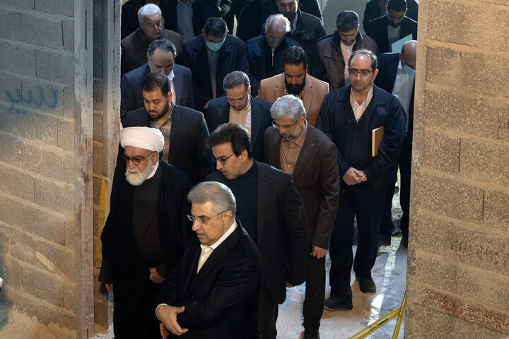 Photos: Custodian of Astan Quds Razavi visits construction projects at Holy Shrine