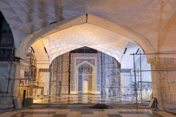 Photos: Custodian of Astan Quds Razavi visits construction projects at Holy Shrine