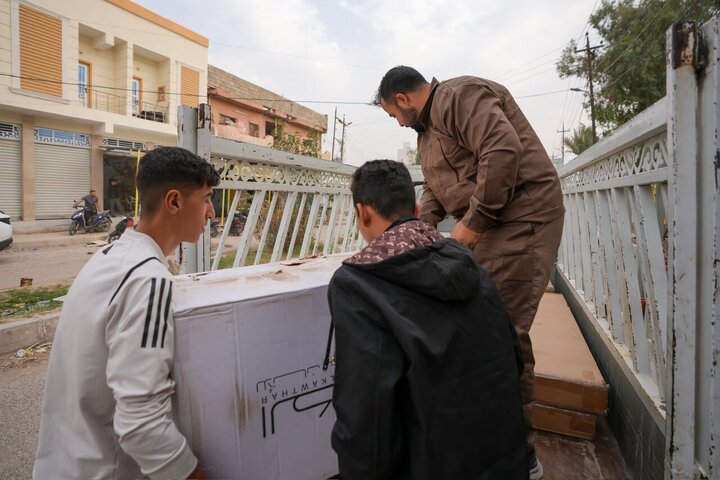 تقرير مصور/ العتبة العسكرية المقدسة تزوّد مدارس بأثاث جدد في مدينة سامراء