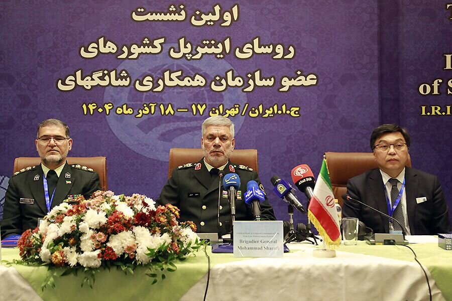 Iran’s police official urges regional cooperation at SCO Interpol meeting in Tehran