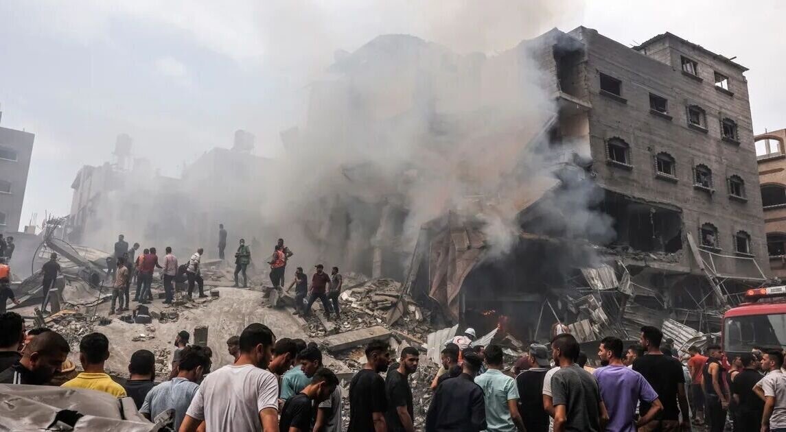 غزہ میں اسرائیلی ڈرون حملہ،ایک فلسطینی خاتون شہید، چھ افراد زخمی