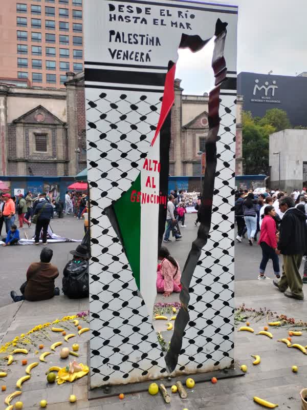 Asamblea en México repudia genocidio en Gaza y fortalece lazos solidarios con Palestina