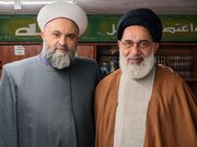 الشيخ حبلي أثناء استقباله السيّد الموسوي يؤكد على قضية فلسطين والوحدة الإسلامية