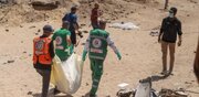 Dozens of Palestinian bodies recovered from Al-Shifa Hospital grounds
