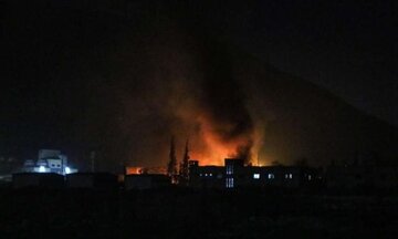 اصابت سه راکت به اطراف فرودگاه المزه دمشق