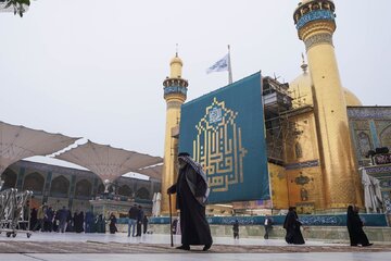 Gambar | Haram Imam Ali Disantuni Rahmat Hujan Ilahi