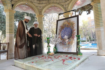 گزارش تصویری | مراسم بزرگداشت شهدای مقاومت حزب‌الله لبنان در قم