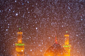 عکس خبری | حرم امام حسین(ع) غرق بارش رحمت الهی