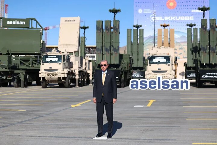 ترکیه پروژه ۶.۵ میلیارد دلاری «گنبد فولادی» برای دفاع از آسمان خود آغاز کرد