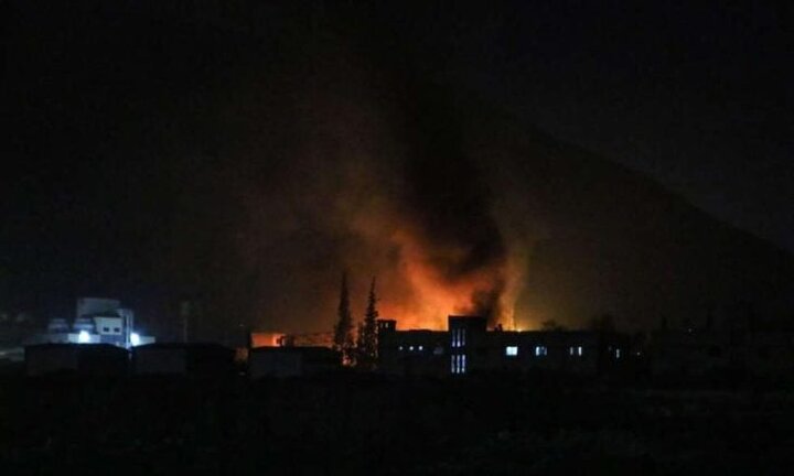 اصابت سه راکت به اطراف فرودگاه المزه دمشق