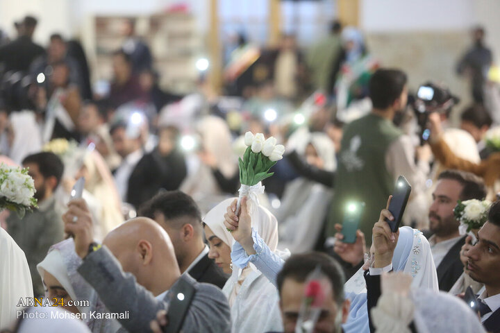 Mass wedding celebration