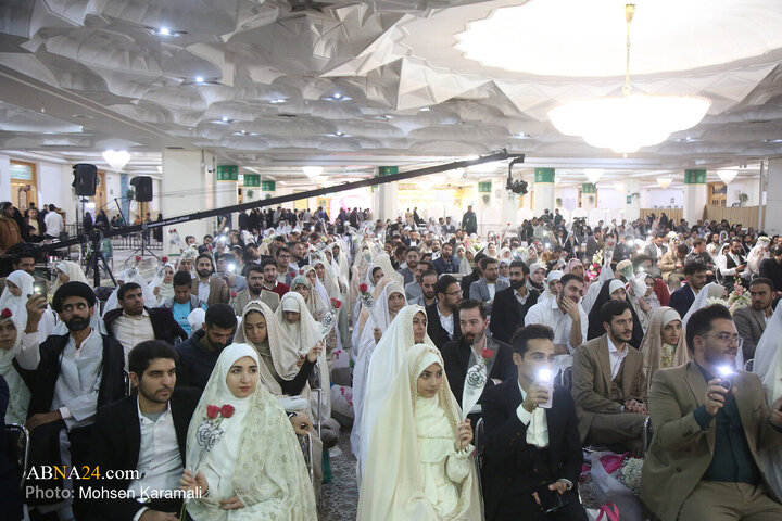 Mass wedding celebration