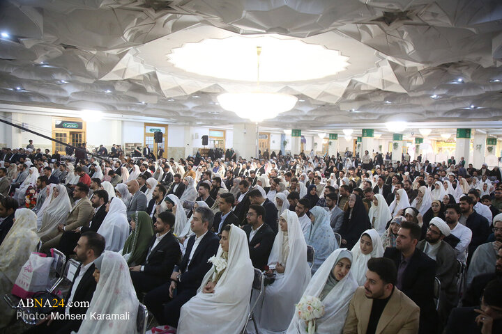 Mass wedding celebration