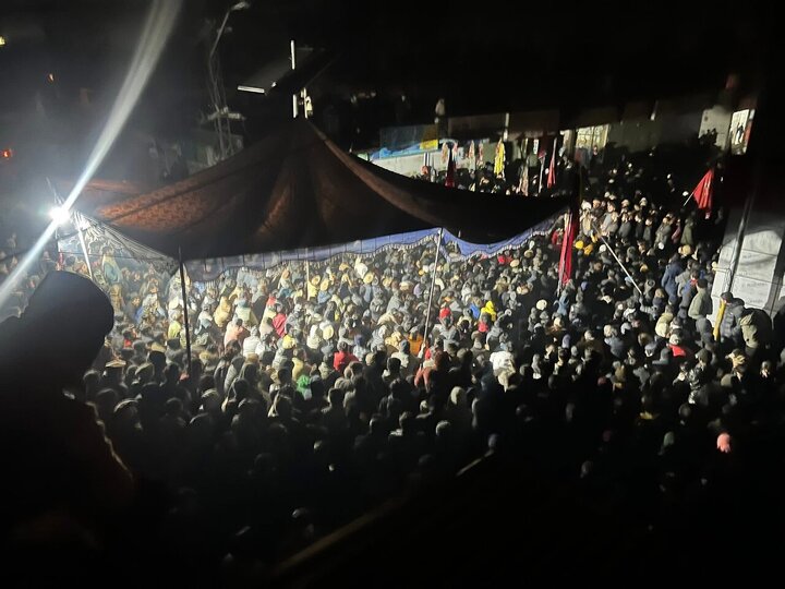 تقرير مصور/ مظاهرات سلمية حاشدة تطالب بالإفراج عن الشباب الشيعة في غلغت-بلتستان الباكستانية