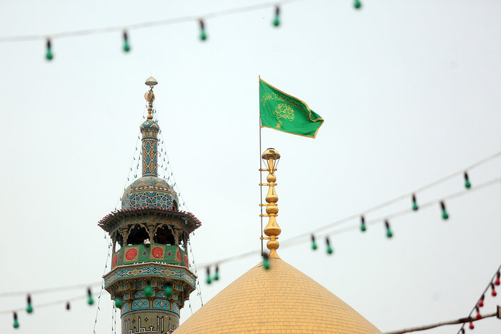 Photos: Lady Fatima Masoumeh holy shrine adorned with blessed name of Hazrat Fatima Zahra