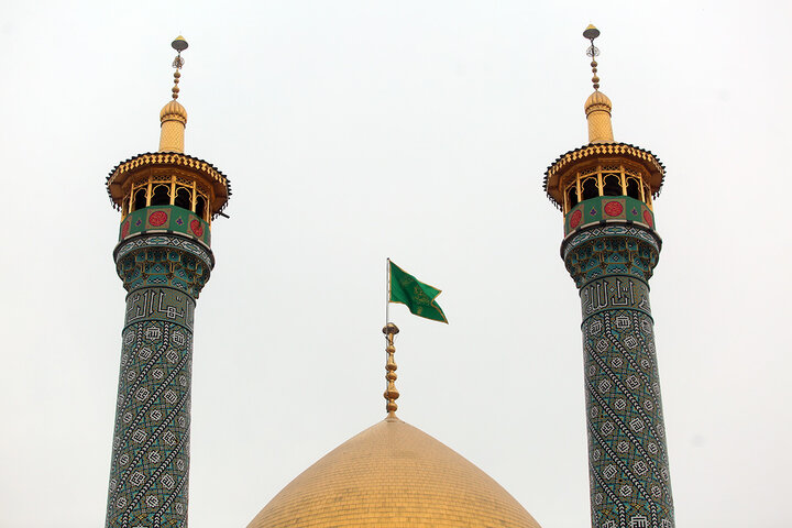 Photos: Lady Fatima Masoumeh holy shrine adorned with blessed name of Hazrat Fatima Zahra