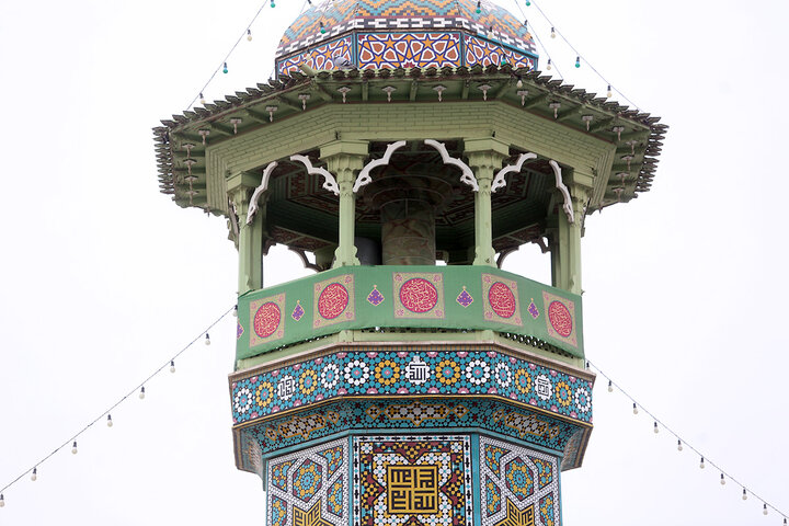Photos: Lady Fatima Masoumeh holy shrine adorned with blessed name of Hazrat Fatima Zahra
