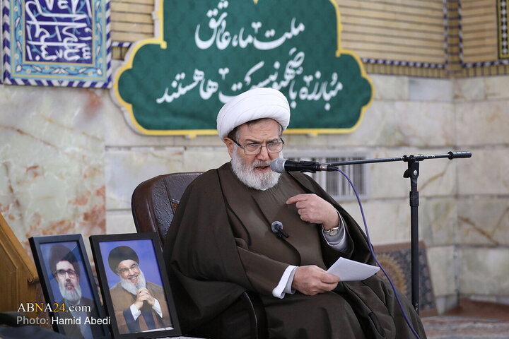 مراسم بزرگداشت شهدای مقاومت حزب‌الله لبنان در قم