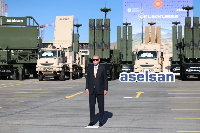 ترکیه پروژه ۶.۵ میلیارد دلاری «گنبد فولادی» برای دفاع از آسمان خود آغاز کرد