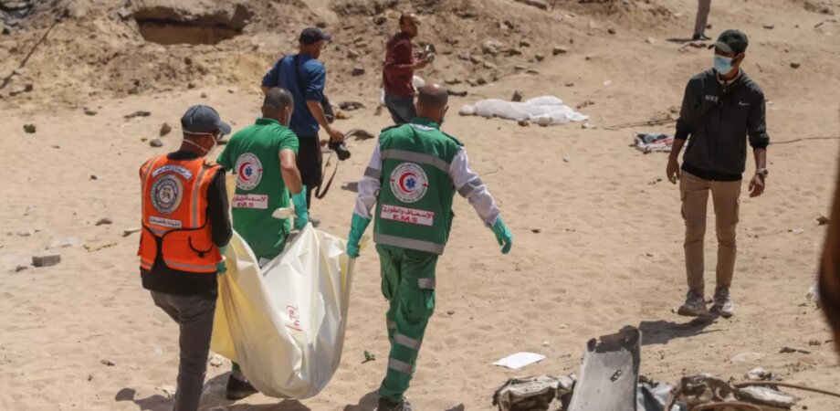 Dozens of Palestinian bodies recovered from Al-Shifa Hospital grounds