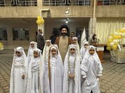 Galeri Foto: Perayaan Memasuki Masa Taklif Para Siswi di Karbala Bertepatan dengan Milad Sayidah Fatimah Zahra sa