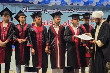 گزارش تصویری | جشن فارغ‌التحصیلی دانش‌آموزان مدرسه «کاج» در کابل