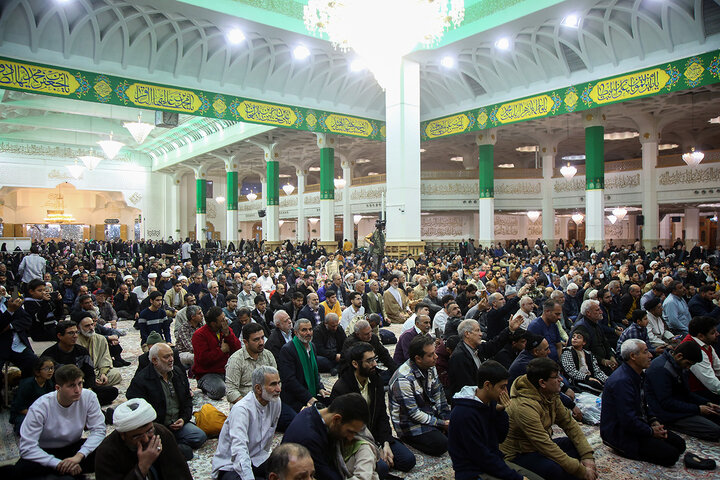 Photos: Hazrat Zahra birth anniversary celebrated at Lady Fatima Masoumeh holy shrine