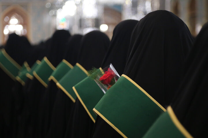 Photos: Gathering of female servants of Razavi Shrine held in honor of Hazrat Zahra birth anniversary