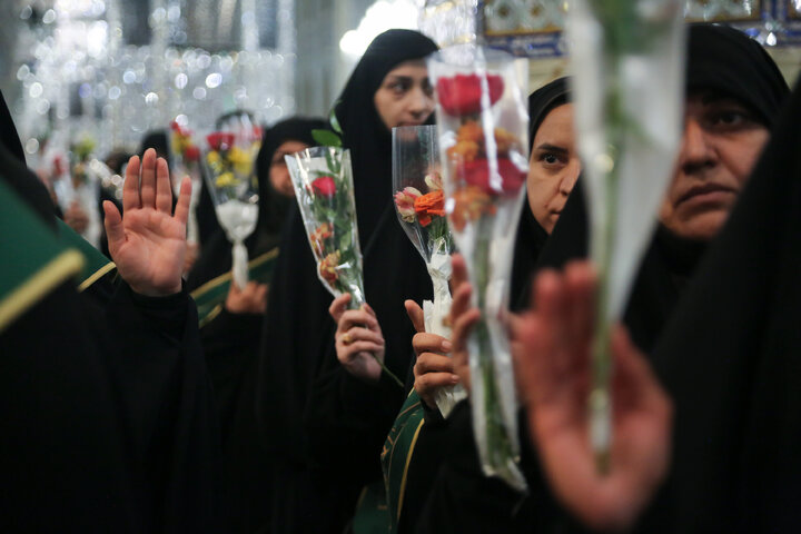 Photos: Gathering of female servants of Razavi Shrine held in honor of Hazrat Zahra birth anniversary