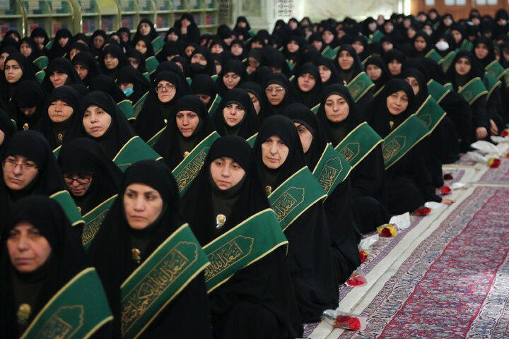 Photos: Gathering of female servants of Razavi Shrine held in honor of Hazrat Zahra birth anniversary