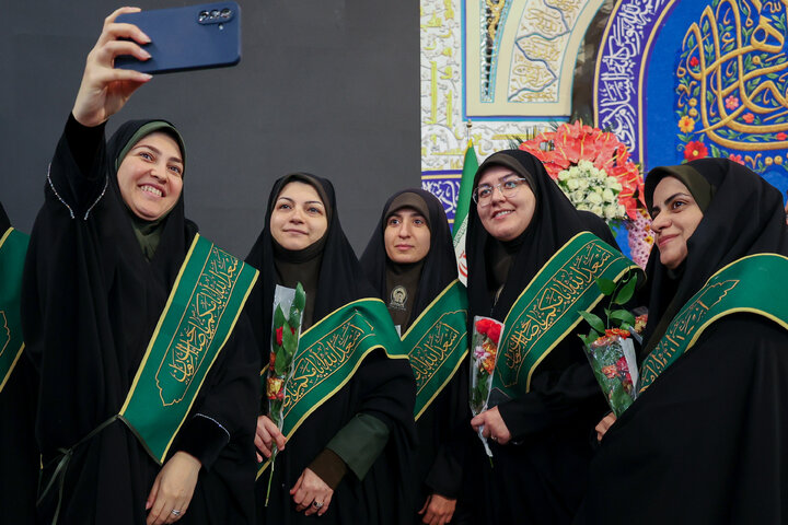 Photos: Gathering of female servants of Razavi Shrine held in honor of Hazrat Zahra birth anniversary