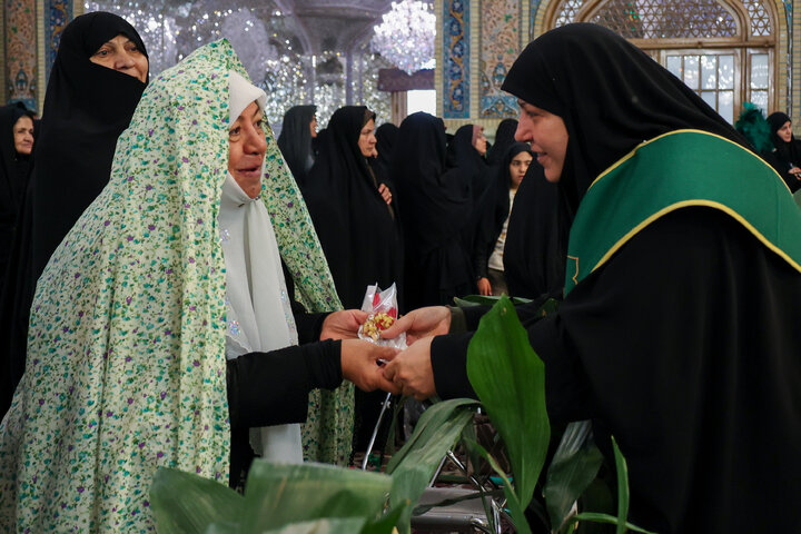 Photos: Gathering of female servants of Razavi Shrine held in honor of Hazrat Zahra birth anniversary