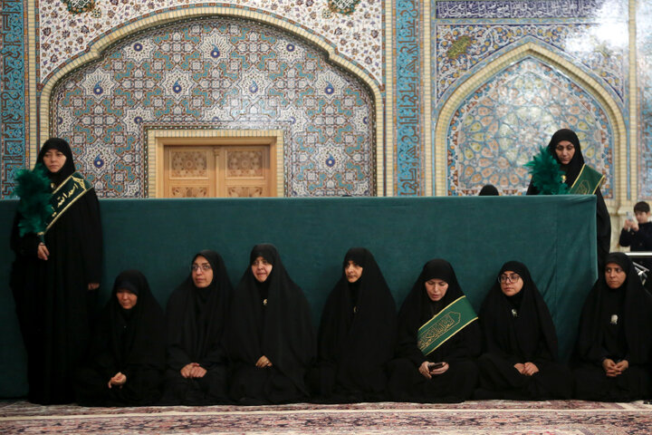 Photos: Gathering of female servants of Razavi Shrine held in honor of Hazrat Zahra birth anniversary