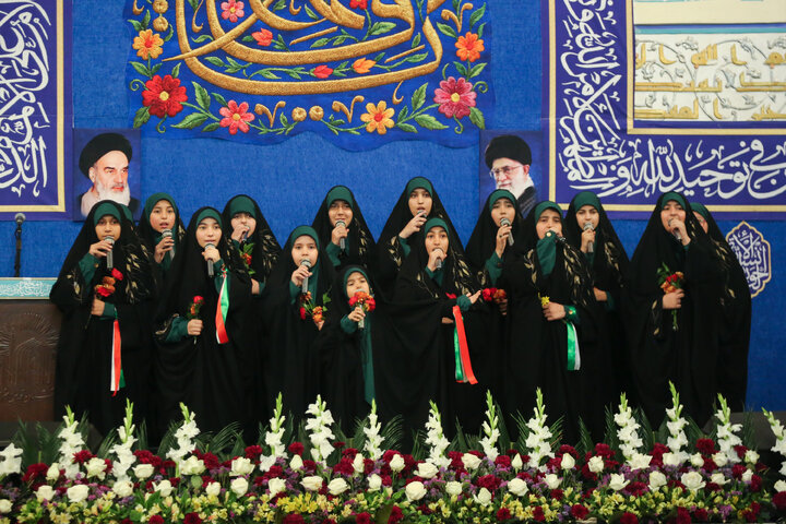 Photos: Gathering of female servants of Razavi Shrine held in honor of Hazrat Zahra birth anniversary