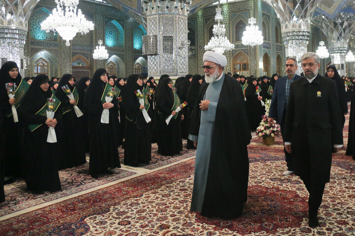Photos: Gathering of female servants of Razavi Shrine held in honor of Hazrat Zahra birth anniversary