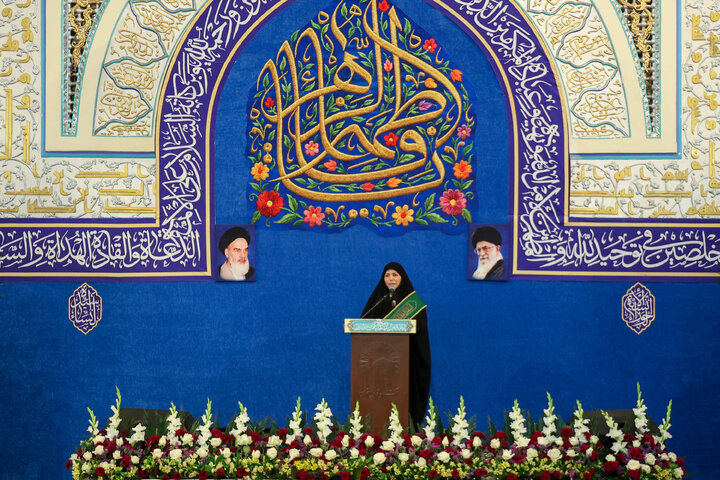 Photos: Gathering of female servants of Razavi Shrine held in honor of Hazrat Zahra birth anniversary