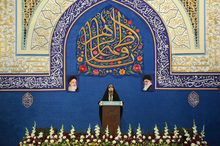 Photos: Gathering of female servants of Razavi Shrine held in honor of Hazrat Zahra birth anniversary