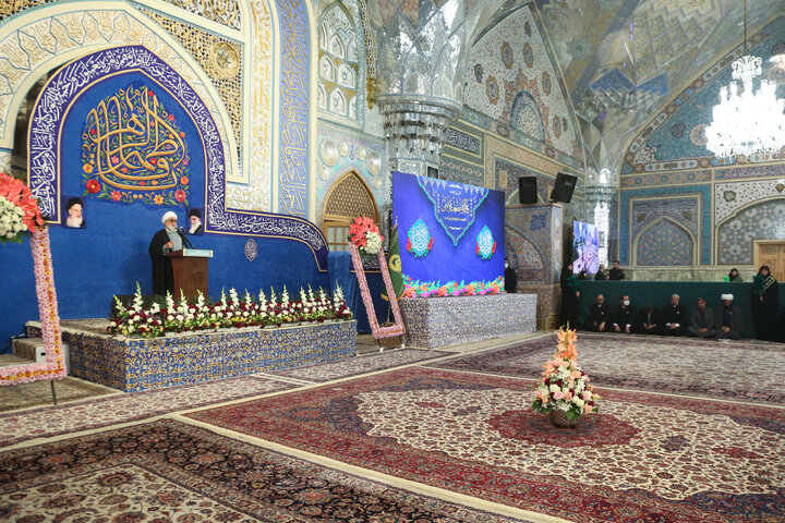 Photos: Gathering of female servants of Razavi Shrine held in honor of Hazrat Zahra birth anniversary