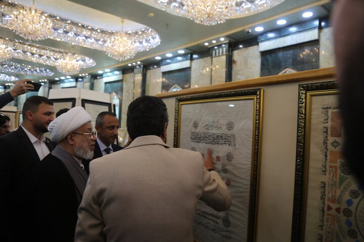 تقرير مصور/ برعاية العتبة الحسينية المقدسة.. إقامة معرض الخط العربي الدولي في كربلاء المقدسة