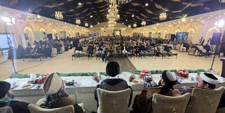 تقرير مصور/ انعقاد مؤتمر "وحدة الأمة" تحت عنوان "اختبار الأمة في ساحة غزة" في باكستان