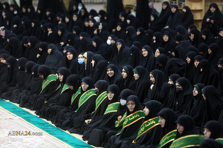 آیین خطبه خوانی خادمان خواهر حرم حضرت فاطمه معصومه(س)