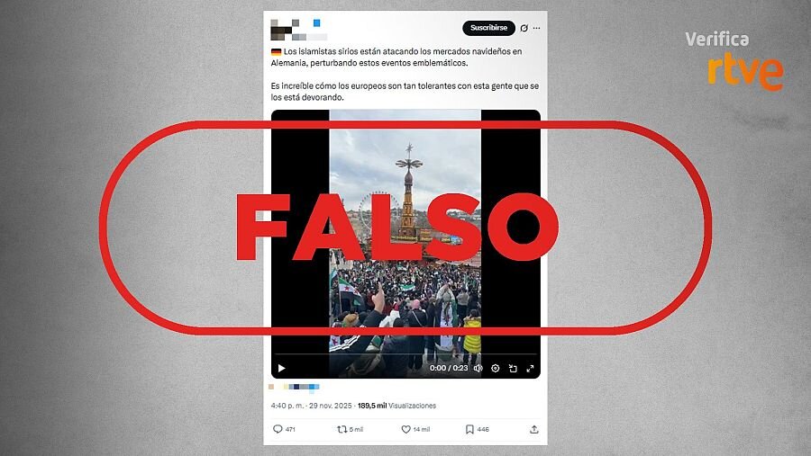 روایت رسانۀ اسپانیایی از ادعاها علیه مسلمانان در حاشیه چراغهای کریسمس اروپا