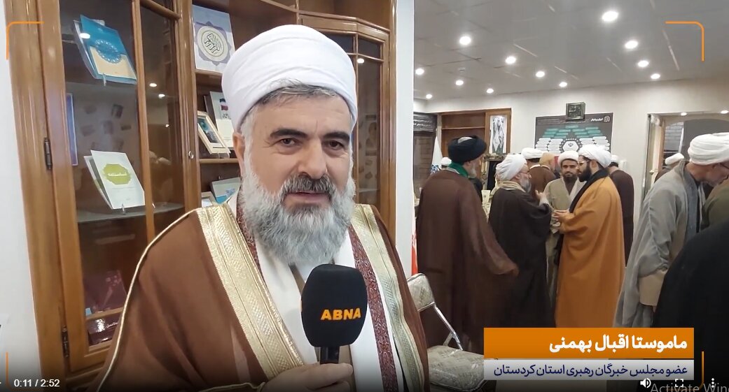 Rapora Vîdyo| Mamosta Behmenî di hevpeyvîna ligel Abna de: Yekitiya Îslamî xema dilê Ayetullah Yezdî bû.