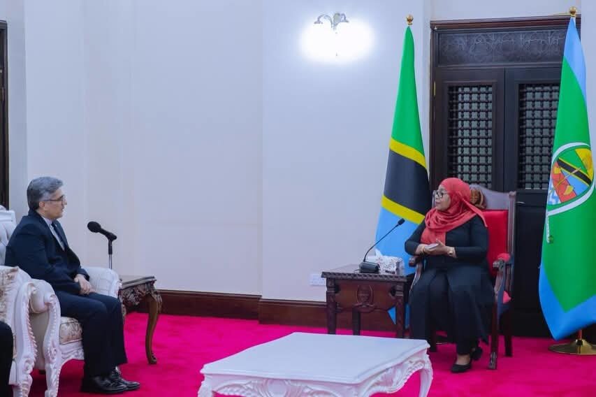 Rais Dr.Samia Suluhu Hassan Ampokea Balozi Mteule wa Jamhuri ya Kiislamu ya Iran Ikulu Chamwino - Dodoma | Ni Hatua Mpya ya Ushirikiano wa Kimaendeleo
